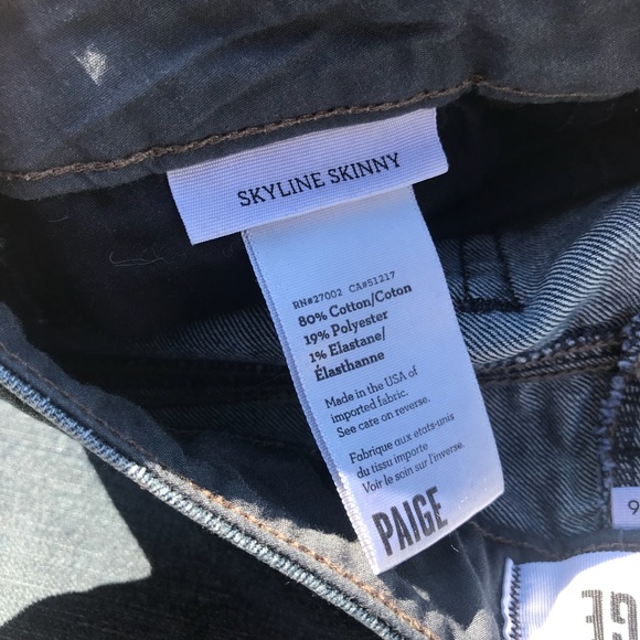 Paige Skyline Skinny Jeans 👖 - Picture 7 of 7